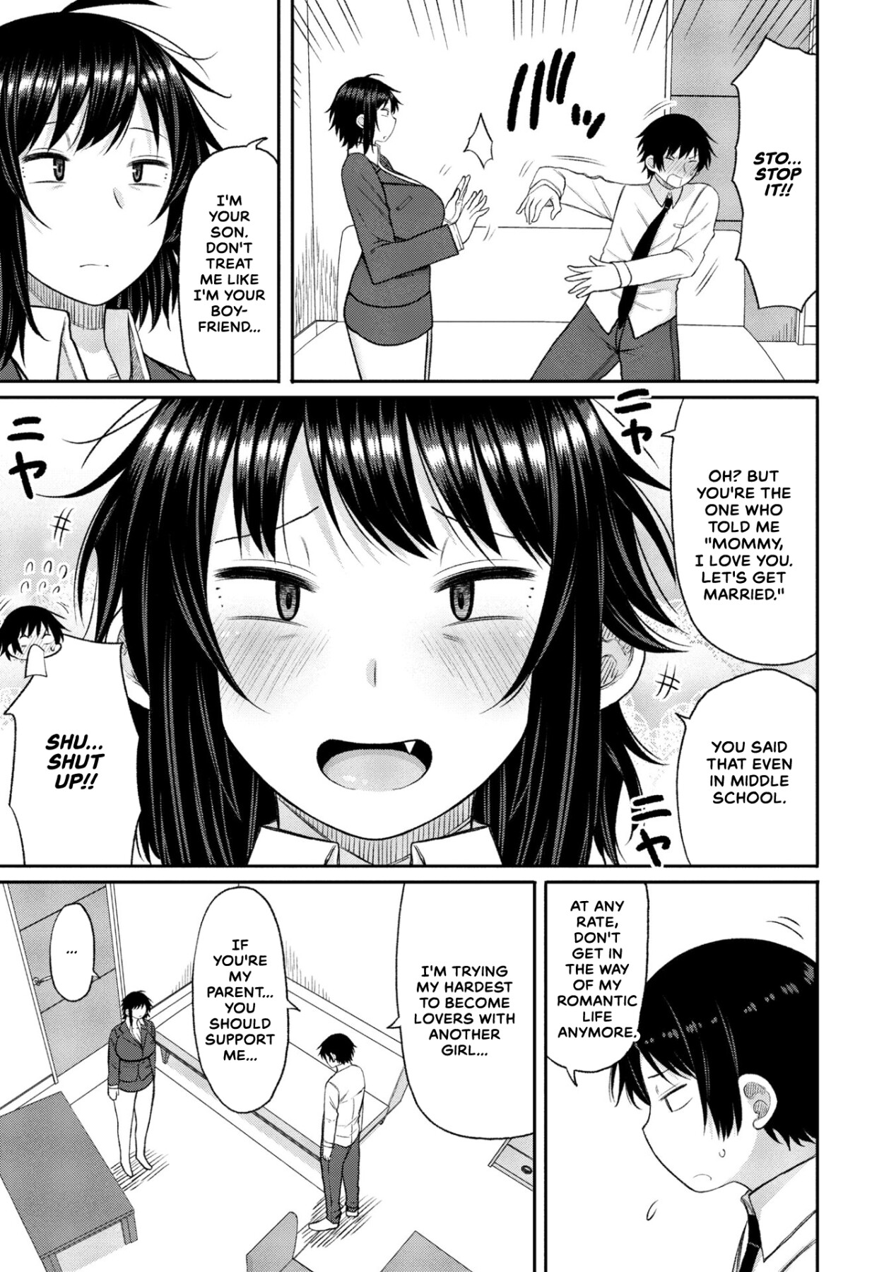 Hentai Manga Comic-What's Wrong With Liking My Mom?-Read-3